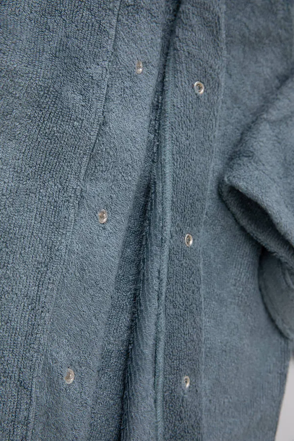 Albornoz para bebé - AZUL 07 - Imagen 2