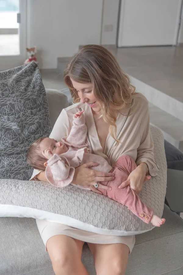 Camisón de Maternidad y Lactancia - Rosa Nude 47 - Imagen 4