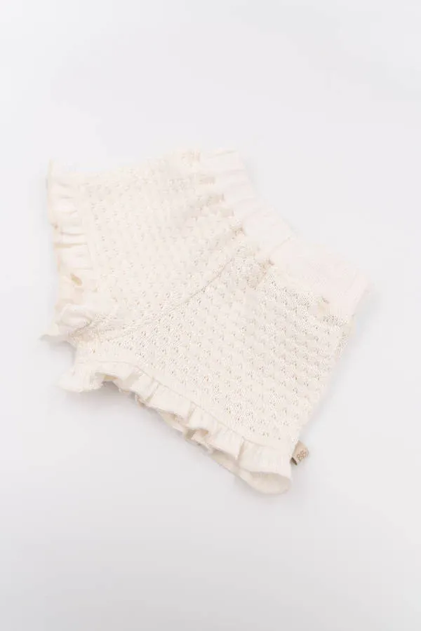 Pantalones cortos de punto para niña - OFFWHITE 711 - Imagen 2