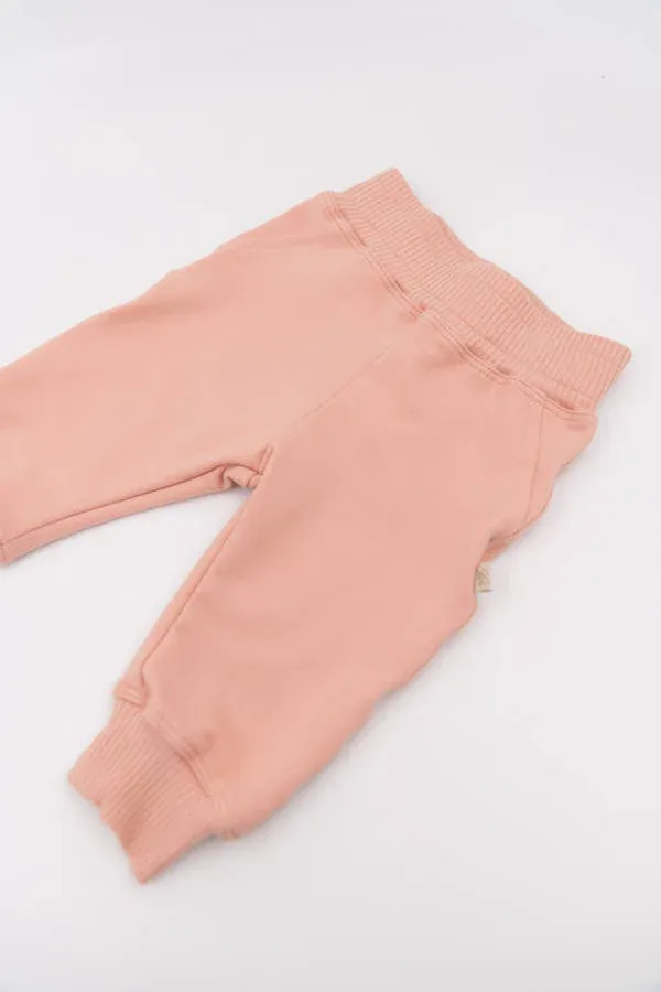 Pantalones de chándal de niña - SOFT PEACH 115 - Imagen 2