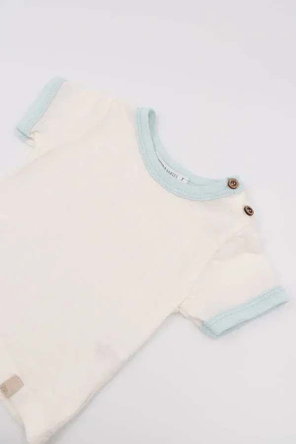 Camisa bicolor - WATER PETROL 513 - Imagen 2