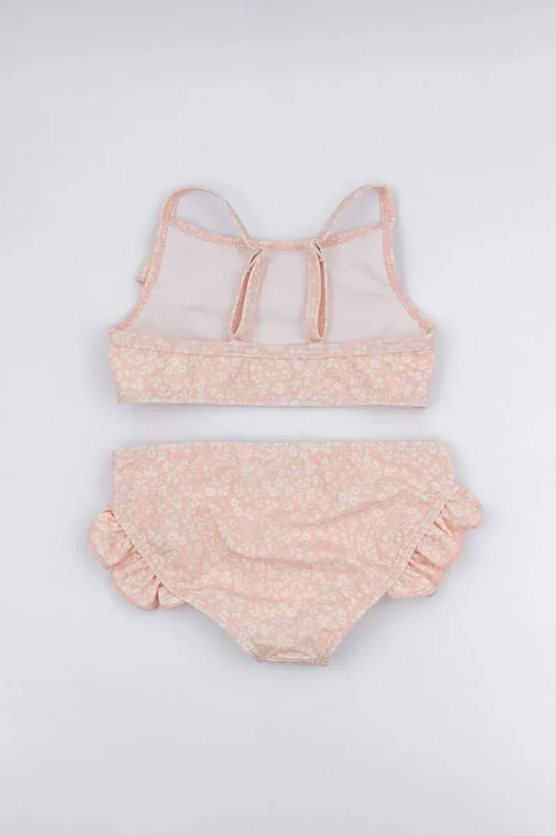 Bikini UV50+ para bebé - ROSA FLOR 243 - Imagen 2