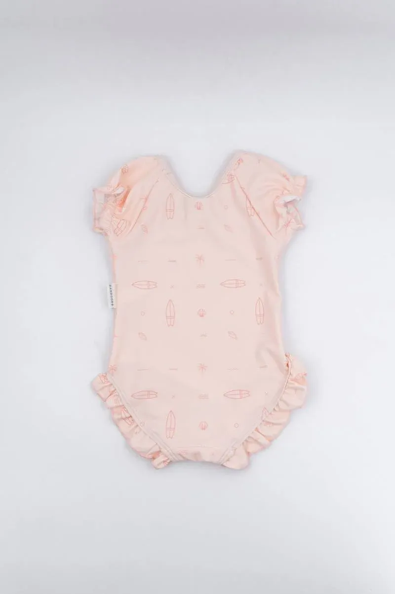 Bañador con los hombros cubiertos - SURF PRINT GIRL 235 - Imagen 2