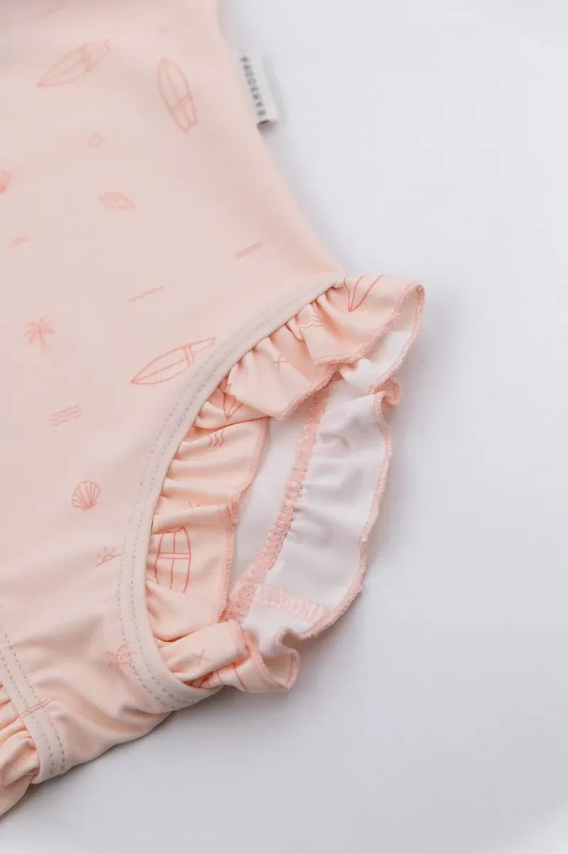 Bañador con los hombros cubiertos - SURF PRINT GIRL 235 - Imagen 4