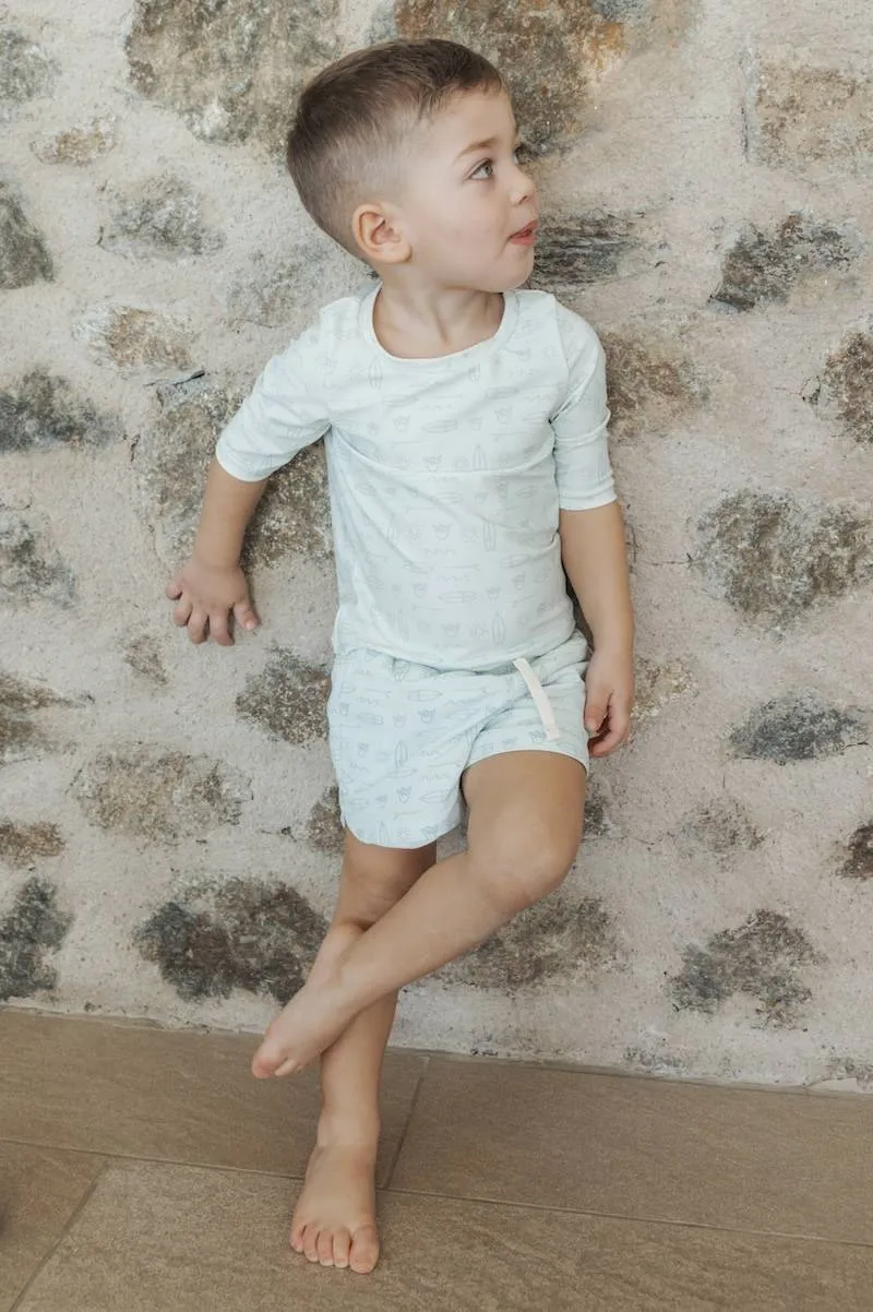 Camiseta de manga 3/4 UV50+ - Niño - SURF PRINT BOY 237 - Imagen 4