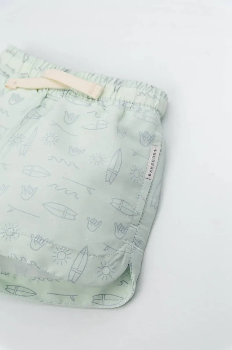 Pantalón corto UV50+ Niño - SURF PRINT BOY 237 - Imagen 3