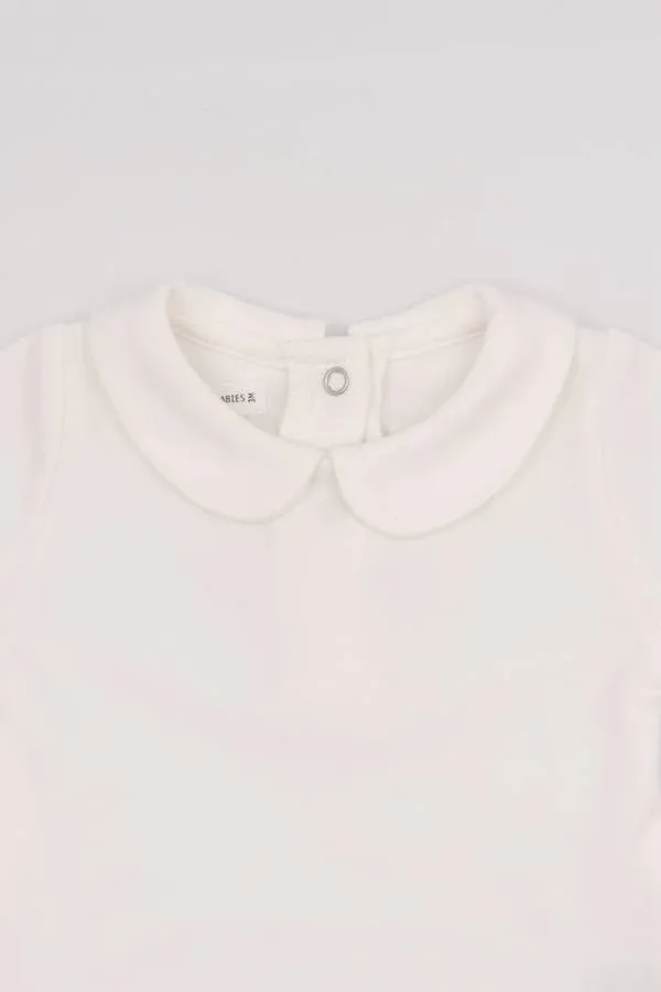 Body bebé cuello redondo - OFFWHITE 111 - Imagen 2