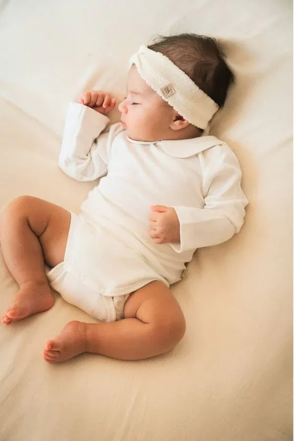 Body bebé cuello redondo - OFFWHITE 111 - Imagen 5