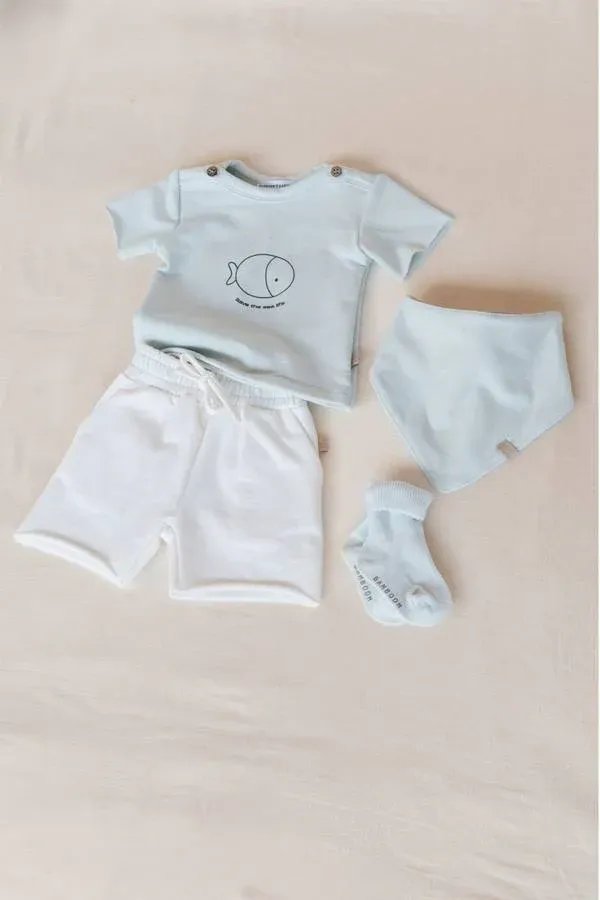 Babero - BLUE BLUSH 125 - Imagen 4